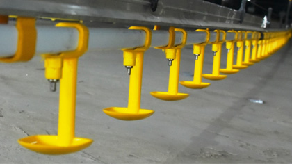Nipple Drinking Systems for Poultry Farming