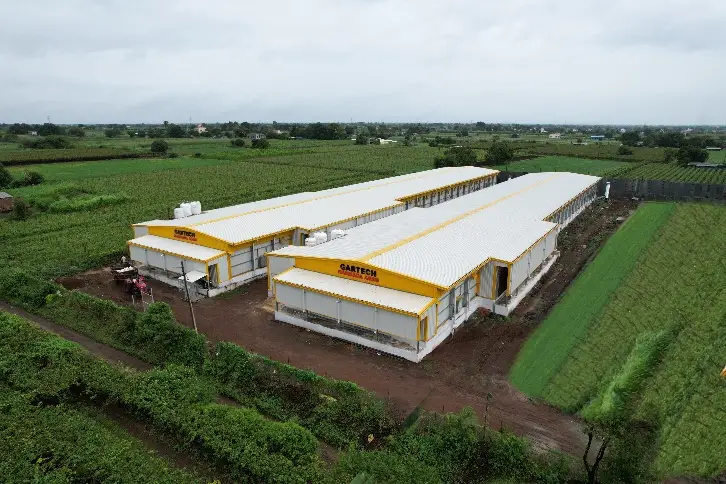 Gartech automated poultry sheds